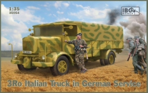 IBG 35054 Wojskowa ciężarówka 3Ro w niemieckiej służbie w skali 1/35
