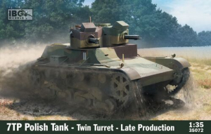 IBG 35072 7TP Polish Tank - Twin Turret Late 1-35