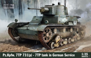 IBG 35073 Pz.Kpfw. 7TP 731(p) in German service 1:35 