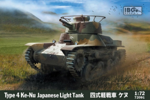 Type 4 Ke-Nu Japanese Light Tank 72091 in 1-72 