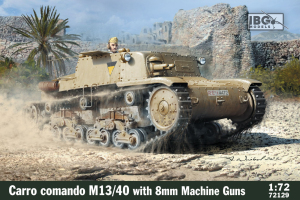 IBG 72129 Carro Comando M13/40 with 8mm Machine Guns