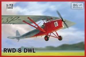 IBG 72502 Polski samolot RWD-8 DWL 1/72