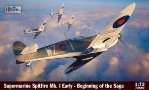 IBG 72580 Supermarine Spitfire Mk.I Early - Beginning of the Saga 1/72