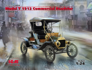 ICM 24016 Model T 1912 Commercial Roadster 1/24 