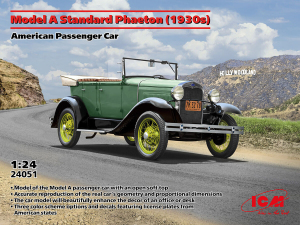 ICM 24051 Model A Standard Phaeton (1930s) 1/24