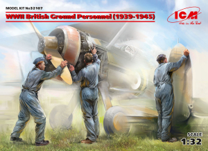 ICM 32107 WWII Britisch Ground Personel 1/32 