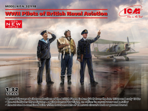 ICM 32118 WWII Pilots of British Naval Aviation 1/32 