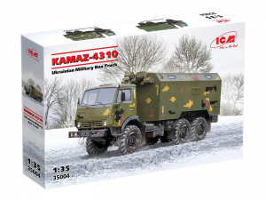 ICM 35004 Kamaz-4310 Ukrainian Military Box Truck 1/35