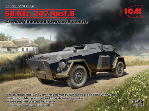 ICM 35110 Pojazd dowodzenia Sd.Kfz.247 Ausf.B