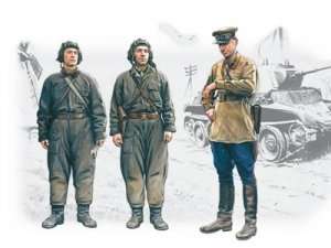 ICM 35181 Soviet Tank Crew (1939-1942) 