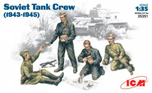 ICM 35351 Figurki 1-35 radzieccy czołgiści 1943-1945