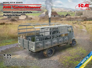 ICM 35415 German Mobile Field Kitchen AHN Gulaschkanone
