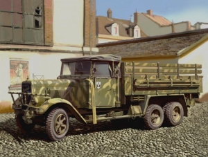 German Truck Henschel 33 D1 model ICM 35466 in 1-35 