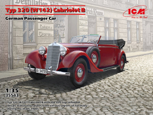 ICM 35543 Typ 320(W142) Cabriolet B passenger car 1/35