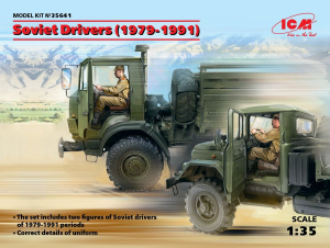 ICM 35641 Soviet Drivers (1979-1991) 2 fig 1/35