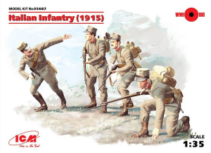 ICM 35687 Italian Infantry (1915) 1/35