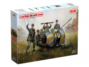 ICM 35718 Flak 38 2cm with Crew 1/35