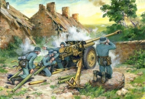 7,62 cm PaK 36 (r) with German Crew model ICM 35801 