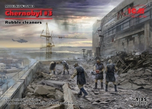 ICM 35903 Figurki - Czarnobyl - ekipa sprzątająca gruz
