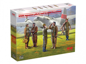 ICM 48053 Japanese Pilots & Ground Personnel WWII 1/48