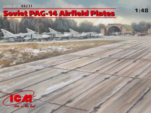 ICM 48231 Radzieckie płyty lotniskowe PAG-14 skala 1-48