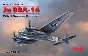 ICM 48234 Ju 88A-14 German Bomber