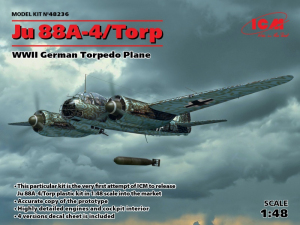 ICM 48236 Samolot Ju 88A-4/Torp model 1-48