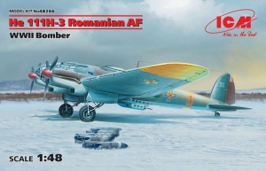 ICM 48266 Bombowiec Heinkel He 111H-3 Rumunia skala 1-48