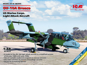 ICM 48305 OV-1A Bronco US Marine Corps 1/48 