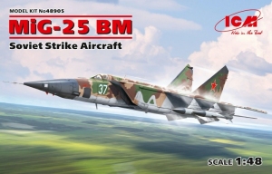 ICM 48905 Samolot MiG-25 BM model 1-48 