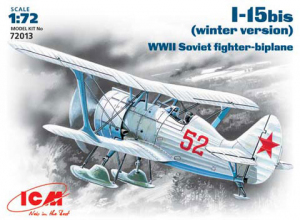 ICM 72013 Myśliwiec I-15 BIS wersja zimowa 1/72