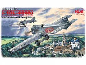 ICM 72051 Samolot I-1 IŁ-400b model 1-72