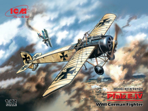ICM 72121 Samolot myśliwski Pfalz E.IV z WWI model 1-72