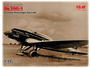 ICM 72233 Samolot He 70G-1 model 1-72