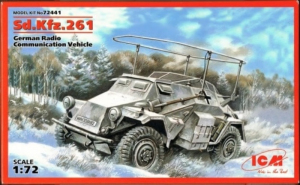 ICM 72441 Wóz łączności radiowej Sd.Kfz. 261 model 1-72