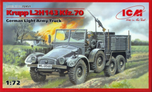 ICM 72451 Ciężarówka Krupp L2H143 Kfz.70 model 1-72