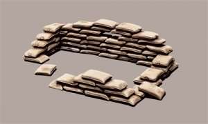 Italeri 0406 Sand bags 