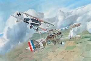 Italeri 1374 Dwupłatowiec S.E.5a oraz Albatros D.III