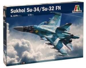 Italeri 1379 Sukhoi Su-34/SU-32FN 1/72