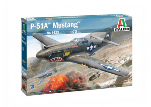 Italeri 1423 Samolot P-51A Mustang model 1-72