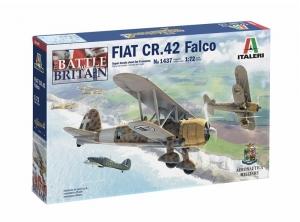 Italeri 1437 Samolot Fiat CR.42 Falco model 1-72