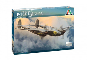 Italeri 1446 Samolot P-38J Lightninig model 1-72