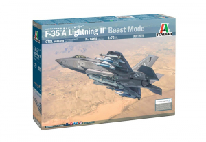 Italeri 1464 Samolot F-35A Lightning II CTOL Beast Mode 1-72