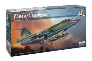 Italeri 2504 F-104 A/C Starfighter