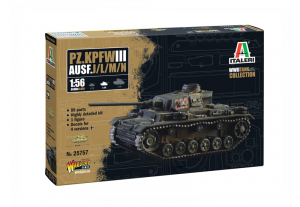 Italeri 25757 Pz.Kpfw. III Ausf. J/L/M/N 1/56
