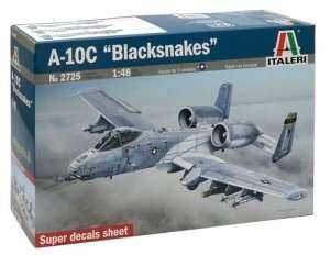 Italeri 2725 Model samolotu A-10C Blacksnakes 1/48