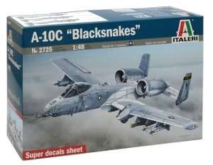 Italeri 2725 model samolotu A-10C Blacksnakes