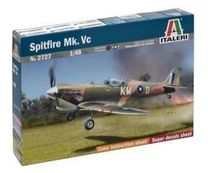 Italeri 2727 model myśliwca Spitfire Mk.Vc