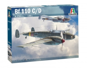 Italeri 2794 Samolot Messerschmitt Bf 110 C/D