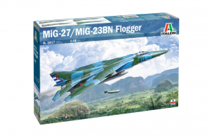Italeri 2817 Samolot MiG-27 / MiG-23BN Flogger model 1-48